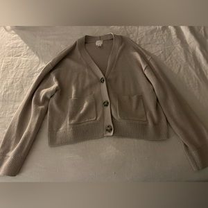 H&M Tan Cardigan